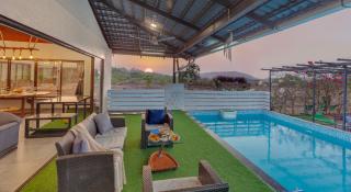 SaffronStays Ivy Courtyard - 5 bedroom & Veg Only Villa in Khopoli - 1