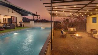 SaffronStays Ivy Courtyard - 5 bedroom & Veg Only Villa in Khopoli - 8