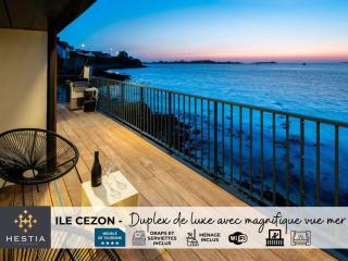 ILE CEZON - Duplex de luxe avec magnifique vue mer - Landéda - 0