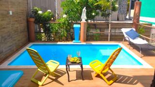 Chalé Beira-Mar com Piscina Privativa e Varanda em Barra do Jacuípe - 8