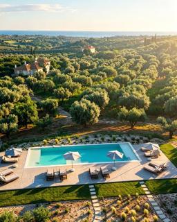 Aetheria Luxury Villa with Pool and Seaview - 9
