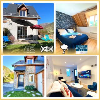 Les trois chalets - jardin terrasse 7 personnes - Saint Mamet Luchon - 0