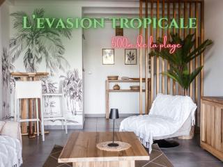 Évasion Tropicale - vue et plage à 2 min - 0