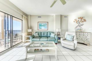 Waterfront corner condo with shared pools wrap-around balcony & tennis courts - 6