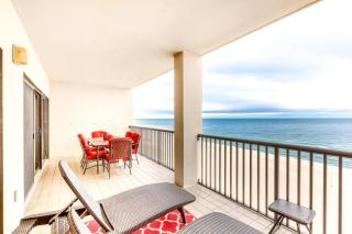 Beachfront condo with shared outdoor pool heated indoor pool sauna & grill area - 9