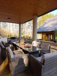 Dom całoroczny Leśny Czar balia, sauna na 12 osób - 1