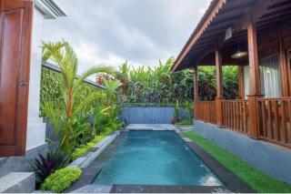 Serene Villa with Private Pool and Rice Field Views - 1