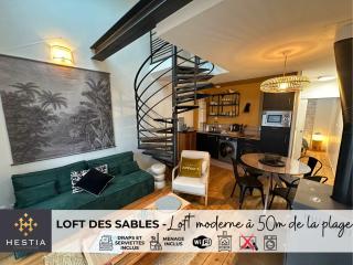 LOFT DES SABLES - Loft moderne à 50m de la plage - 9
