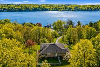 Private Conesus Retreat Lake Views Fire Pit - 0