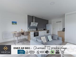 ROSCAROC ENEZ AR BEG - Charmant T2 proche plage - 9