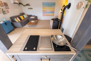 Chalet mit Sauna, Kamin & Fernblick im Steigerwald - 4