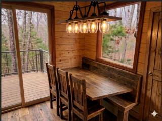 Peaceful Wooded Getaway with Hot Tub, Fire Pit & Scenic Views in Pittsburg, Missouri - 8