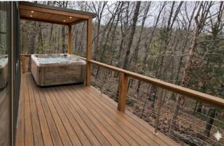 Peaceful Wooded Getaway with Hot Tub, Fire Pit & Scenic Views in Pittsburg, Missouri - 1