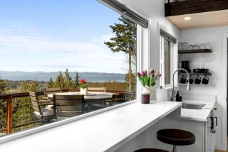 Serene Tiny Retreat with Strait Views & Hot Tub near Tongue Point, Clallam County, Washington - 9