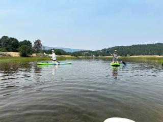 Pet-Friendly Riverfront Getaway with Outdoor Entertaining & Bonus Camper in Cascade, Idaho - 8