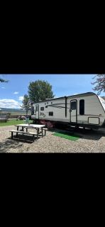 Pet-Friendly Riverfront Getaway with Outdoor Entertaining & Bonus Camper in Cascade, Idaho - 7