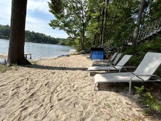 Charming Lakefront Cabin with Hot Tub and Beach Access near Traverse City, Michigan - 8