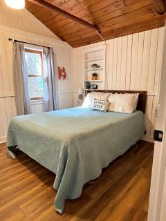 Charming Lakefront Cabin with Hot Tub and Beach Access near Traverse City, Michigan - 6