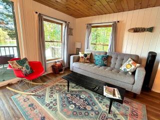 Charming Lakefront Cabin with Hot Tub and Beach Access near Traverse City, Michigan - 5
