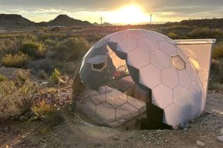 Space Pod 002 at Space Cowboys in Terlingua, TX - 0