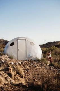Space Pod 002 at Space Cowboys in Terlingua, TX - 5