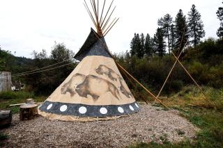 Teepees by the River, Garden Valley, Idaho - 9