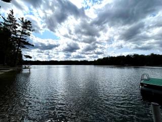 Cozy Vintage Lake Cabin with Hot Tub & Beach Access near Traverse City, Northern Michigan - 2