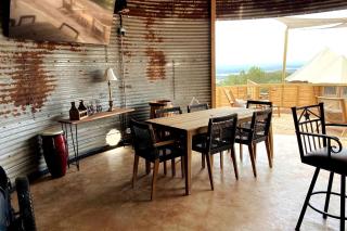 Premium Lakeview Safari Tent Getaway with Private Deck near Lake Travis in Marble Falls, Texas - 7