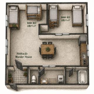 Hokkaido Wander House - 9
