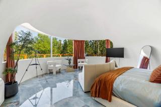 Impressive Unique Castle Dome with Spectacular Panoramic Views and Stunning Design in Elgin, Texas - 4