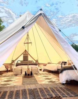 Big Top Bell Tent in Boyne Falls, MI - 7