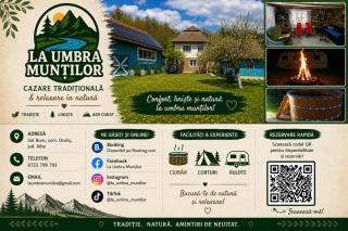 La Umbra Munților Tradițional house wich hot tub Apuseni - 0