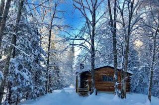 Romantic Cabin Beside a Peaceful Brook in the White Mountains of New Hampshire - 7