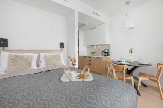 Nowoczesne Studio w Darłowie Blisko Plaży z Klimatyzacją by Noclegi Renters - 5
