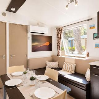 L'Alizé Mobil Home 6 personnes Camping 4 étoiles Piscine Clim Plage à 3 kms Barcarès - 1
