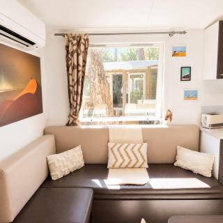 L'Alizé Mobil Home 6 personnes Camping 4 étoiles Piscine Clim Plage à 3 kms Barcarès - 5