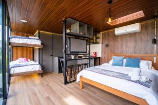 Modern Tiny House Near Quito Airport with Garden, Lagoon & Fire Pit - 5