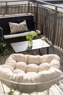 Modern 2 Bedroom Home with 2 Balcony & Workspace - 3