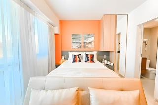 Flat arejado a 300 metros da praia, inclui enxoval, máquina de lavar roupas, ideal para famílias, wi-fi de 300 Mbps, cozinha completa, piscinas, varanda, recepção 24 horas, estacionamento, parquinho e campo - 7