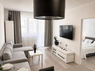 Gicek Apartament 29 z balkonem bezpłatny PARKING Faktura VAT 4 osobowy ARENA K-S SSE - 7