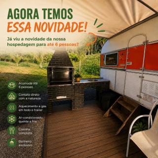 Trailer na beira da represa de Palmeiras-Rio Bonito - 0