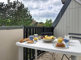 Concon d'Houlgate - Logement à 500m de la plage avec son balcon vue sur le jardin, 4 couchages, wifi gratuite - 4