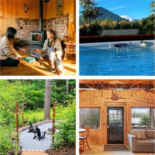 Elk Cabin - Hot Tub, Air Conditioning, Fire Pit, River Access - 0