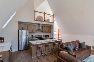 Secluded Architectural A-Frame w/ Soaring Windows & Fire Pit - 5