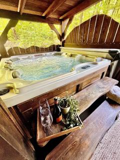 El Arca private cabin with hot tub Jeseniky for 9 guests - 6