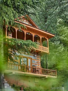 Jana Trails - Kath Kuni Duplex Chalet with Valley View - 0