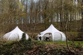 Glampingzelt auf Naturcampingplatz im Wald - 3