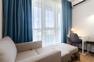 10-41b Kvartet, Vasyl Lypkivskyi 16b, Kyiv, railway station, metro nearby, fantastic city view, Petrovdom Apartment - 2