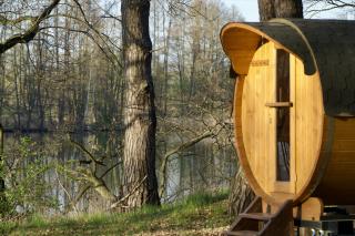 Schlaffass direkt am See - Heideblick - 4