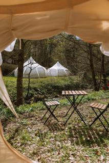Glampingzelt auf Naturcampingplatz im Wald - 6
